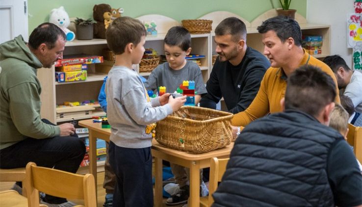 Közös élményekkel ünnepelték az édesapákat a Pálmácska Óvodában