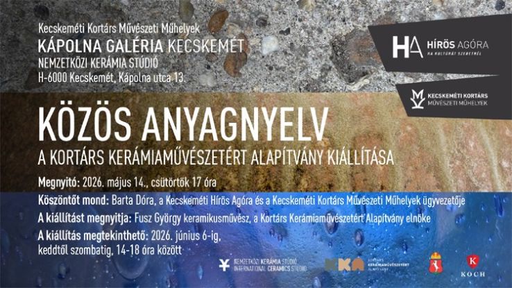 KÖZÖS ANYAGNYELV című kiállítás a Kápolna Galériában