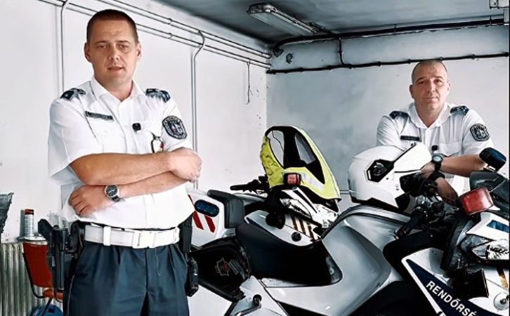 „Két métert repültem a levegőbe” – Megszólalt a rendőrmotoros, akit egy menekülő sofőr sodort el Baján (VIDEÓ)
