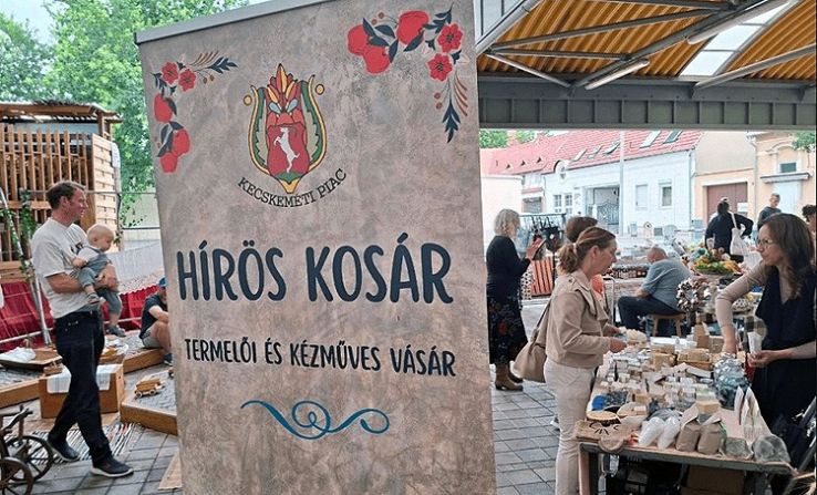 Sikeresen debütált a megújult Hírös Kosár vásár a Belvárosi Piacon