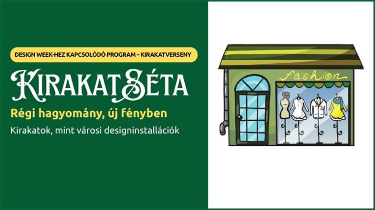 Kirakatversenyre készül Kecskemét – Jelentkezőket vár az iparkamara az őszi Design Week programjához