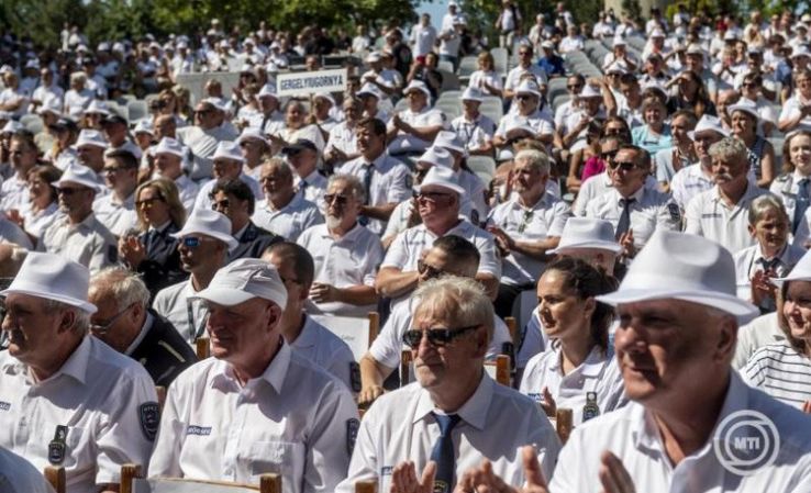 Országos polgárőrnapot rendeztek Kalocsán