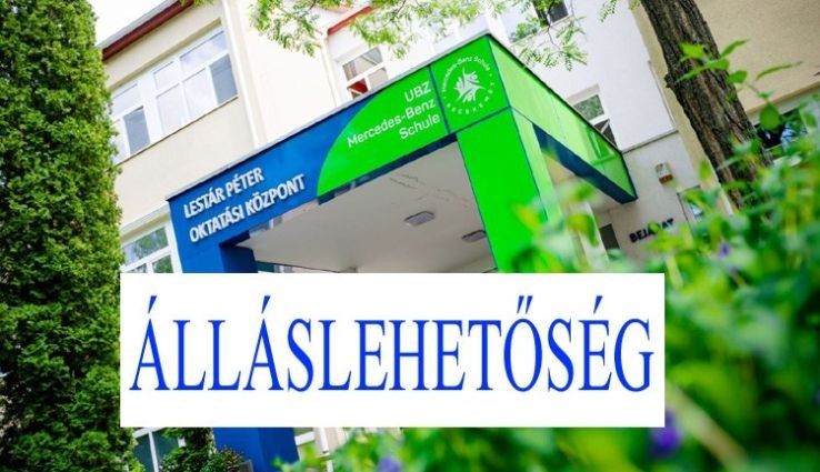 BIOLÓGIA - BÁRMELY szakos TANÁR kollégát keres a kecskeméti Mercedes-Benz Iskola