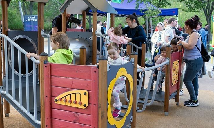 Egész napos gyereknapi programokkal várják a családokat a Benkó Zoltán Parkban
