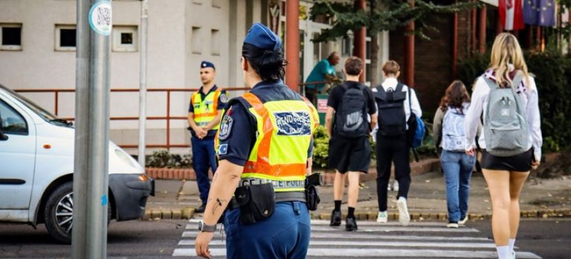 Rendőrség: Fokozott figyelemre van szükség az iskolák környékén