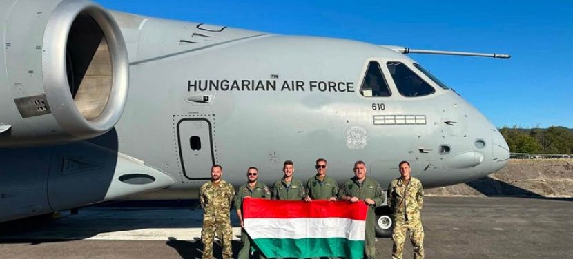 Kecskemétről Pöstyénbe: Külföldi repülőnapon mutatkozott be a magyar KC-390 Millennium