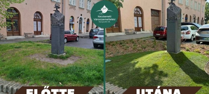 Méltó környezetben az "Üldözöttek" emlékmű