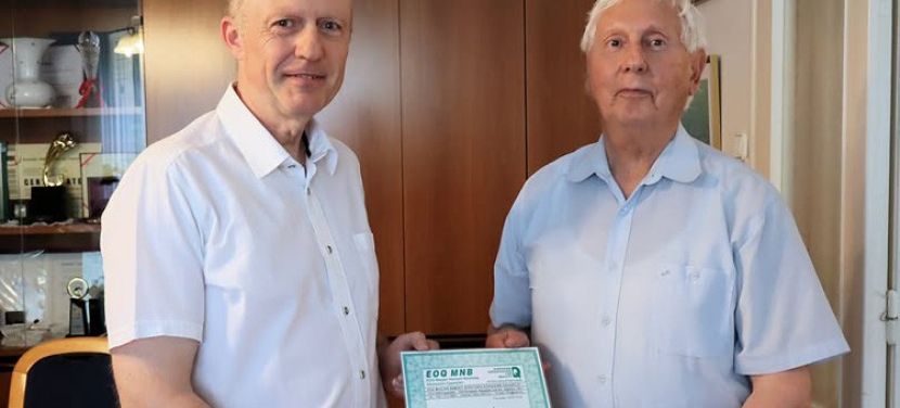 Rangos országos elismerést kapott a Neumann János Egyetem professzora