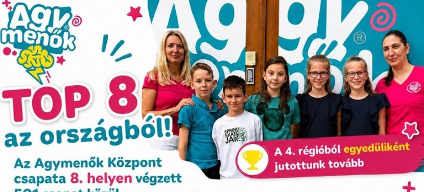 Az Agymenők Tehetséggondozó és Fejlesztő Központ csapata a legjobb nyolc között végzett a pénzügyi vetélkedőn