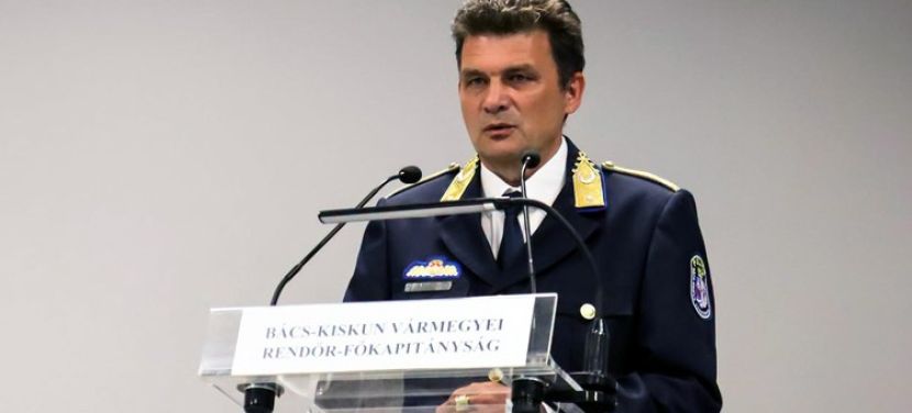 Szabó Vendel rendőr dandártábornok lett a Bács-Kiskun Vármegyei Rendőr-főkapitányság vezetője