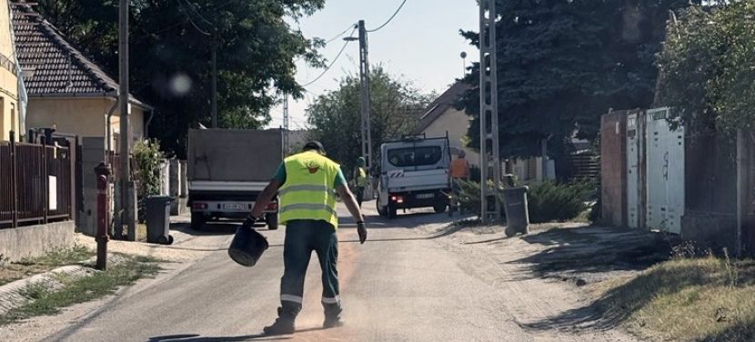 Folyamatosan dolgoznak a kifolyt olaj semlegesítésén Kecskeméten