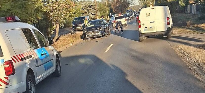 Utoléréses baleset történt Kecskemét és Hetényegyháza között