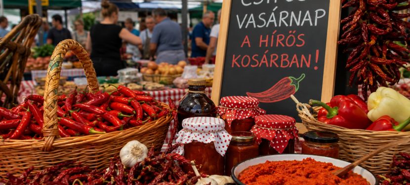 Paprikás ízekkel és családi programokkal készül a Hírös Kosár vasárnap