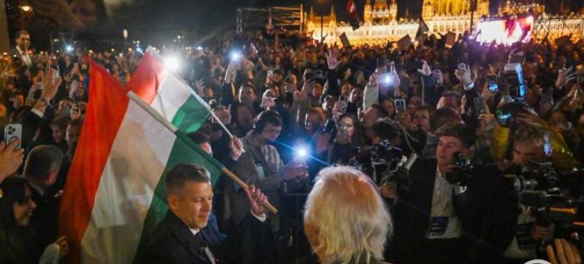 Magyar Péter: felszabadítottuk Magyarországot, visszavettük a hazánkat