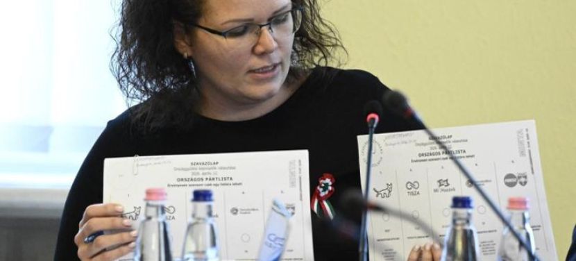 Választás 2026 - NVB: csak akkor érvényes a szavazólap, ha egy szavazatot tartalmaz