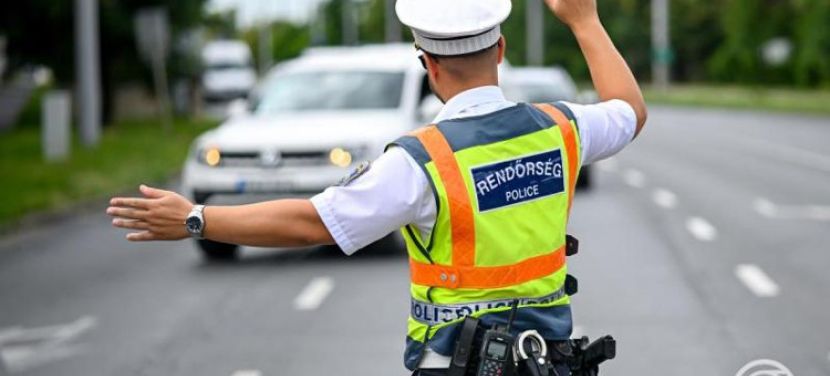 Pénteken 9 órától 24 órás alkohol- és drogmaraton ellenőrzés lesz a magyar utakon