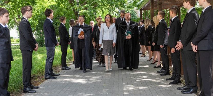 Befogadó istentisztelet a Kecskeméti Református Gimnáziumban