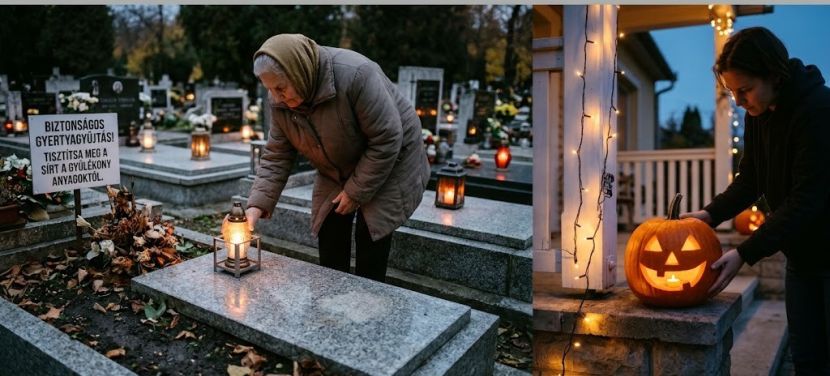 Mindenszentek és Halloween: így előzhetők meg a tüzek a temetőkben és otthon