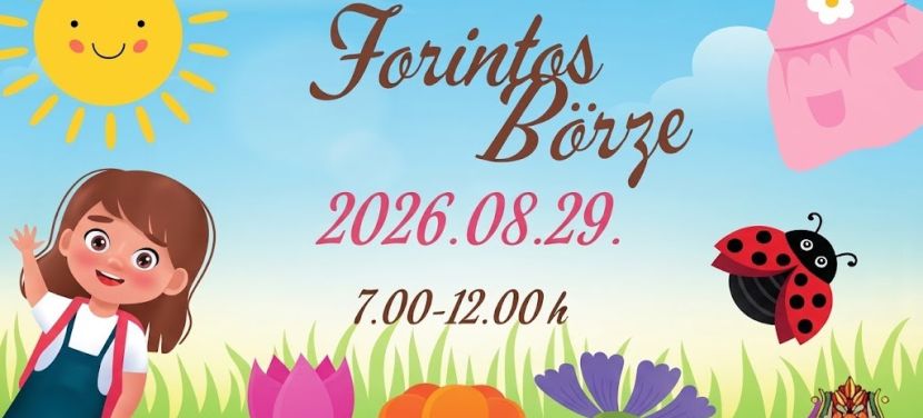 Újra Forintos Börze lesz a Széchenyivárosi Kispiacon