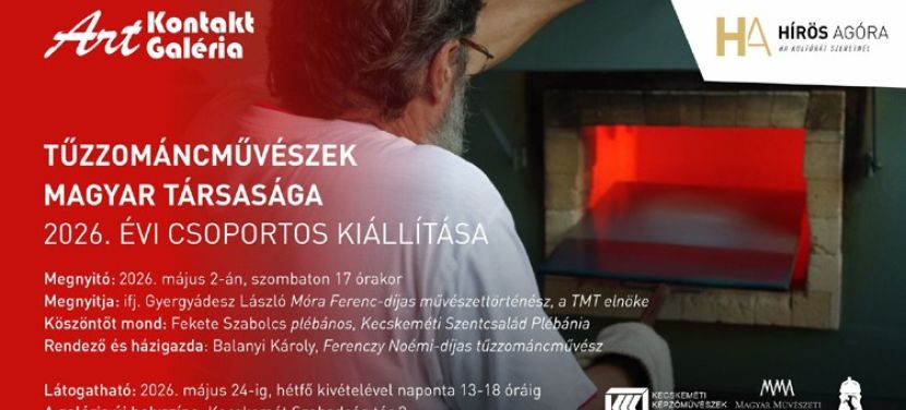 Tűzzománcművészek országos kiállítása nyílik Kecskeméten