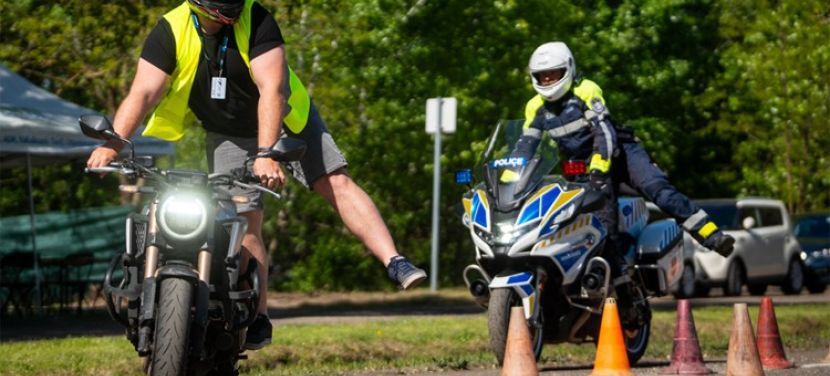 Füredi Autósiskola és Képző Központ: 13. alkalommal rendeztek Motoros vezetéstechnikai nyílt napot