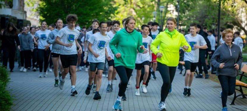 Jótékonysági Futógála a Kecskeméti Református Gimnáziumban