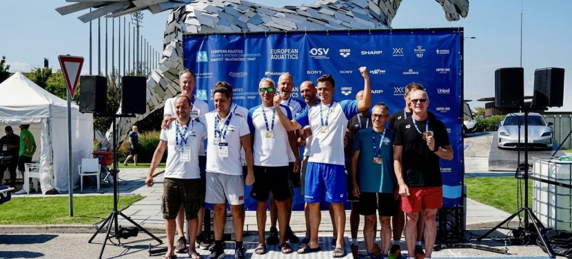 Európa-bajnoki címet szereztek a BÁCSVÍZ KVSC szenior úszói