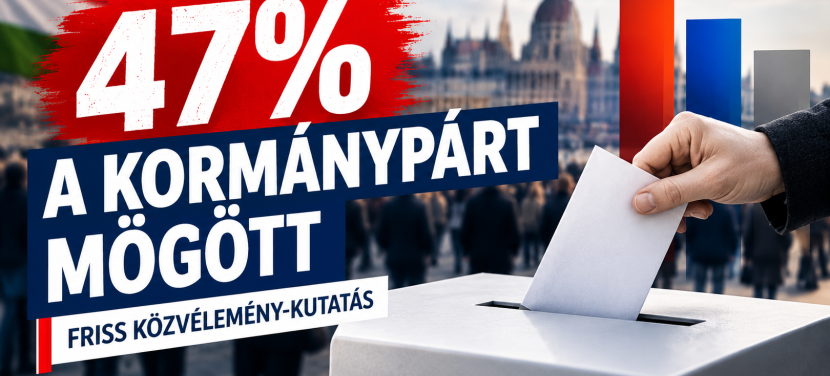 Már csak a teljes felnőtt lakosság 47 százaléka szavazna a kormánypártra