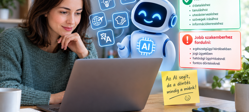 Mire jó a mesterséges intelligencia és miben ne bízzuk rá magunkat?