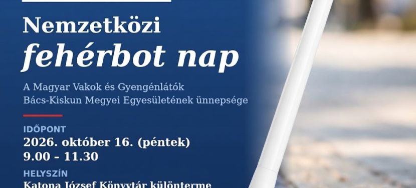 Fehérbot napi ünnepséget rendeznek Kecskeméten