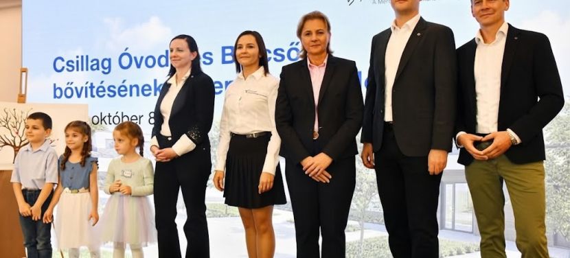 Bővült a Mercedes gyári Csillag Bölcsőde és Óvoda