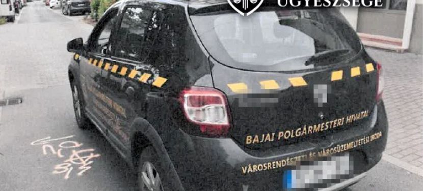 Salátás ládával támadt a közterület-felügyelőkre az úttestet eltorlaszoló boltos