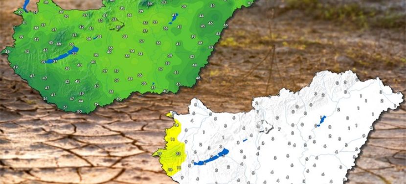 Áprilisban a megszokott mennyiségnek csak az egytizede esett