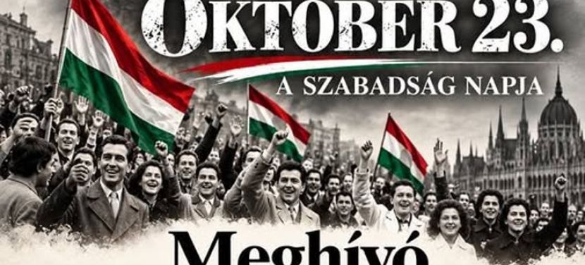 Ünnepi megemlékezést tartanak Helvécián az 1956-os forradalom és szabadságharc évfordulója alkalmából