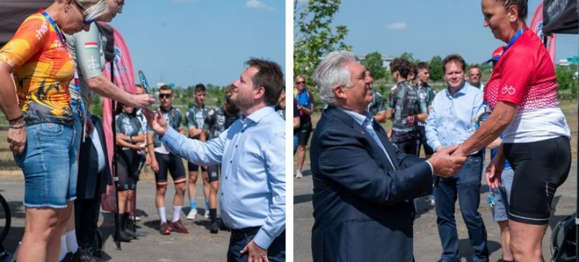 Több mint száz bringás állt rajthoz az első Hírös Időfutam Bajnokságon Kecskeméten