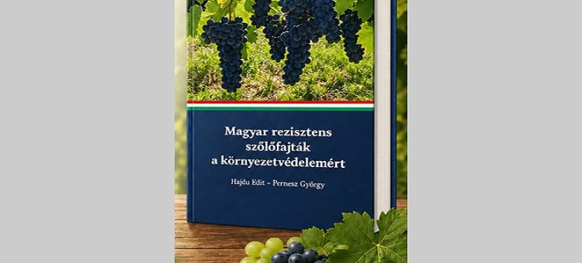 A jövő szőlői a fenntarthatóság szolgálatában – Könyvbemutatóra invitál a Neumann János Egyetem