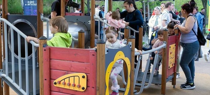 Egész napos gyereknapi programokkal várják a családokat a Benkó Zoltán Parkban
