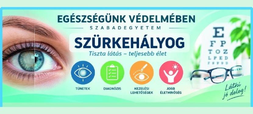 Szürkehályogról tart előadást a kecskeméti szemész főorvos